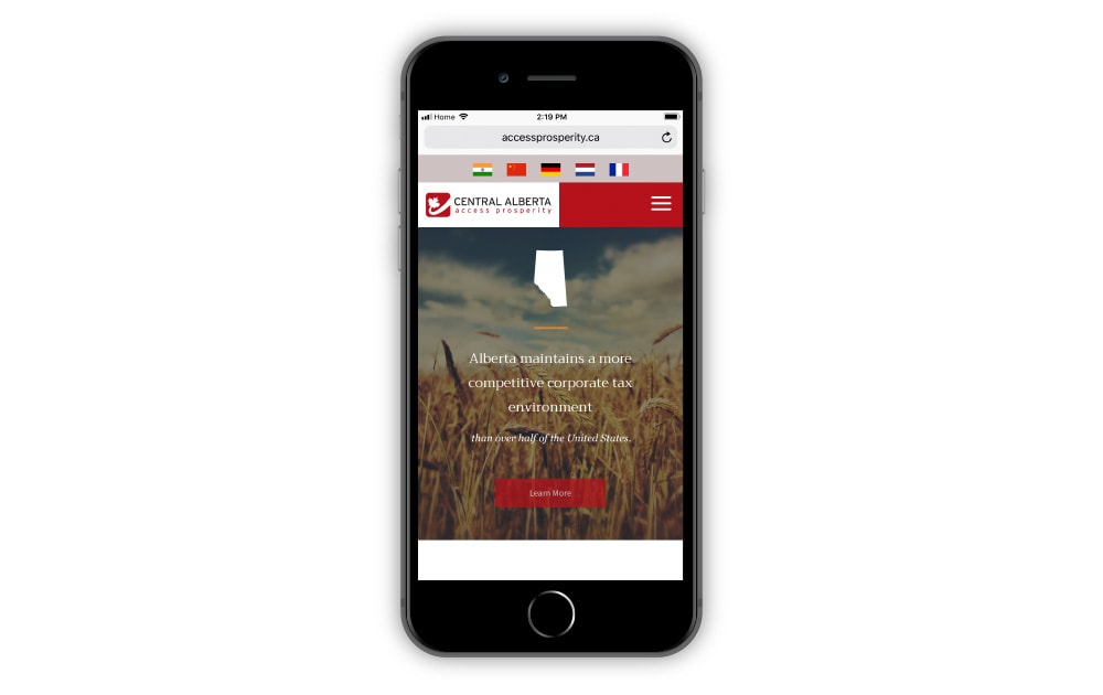 CAAP Mobile Homepage