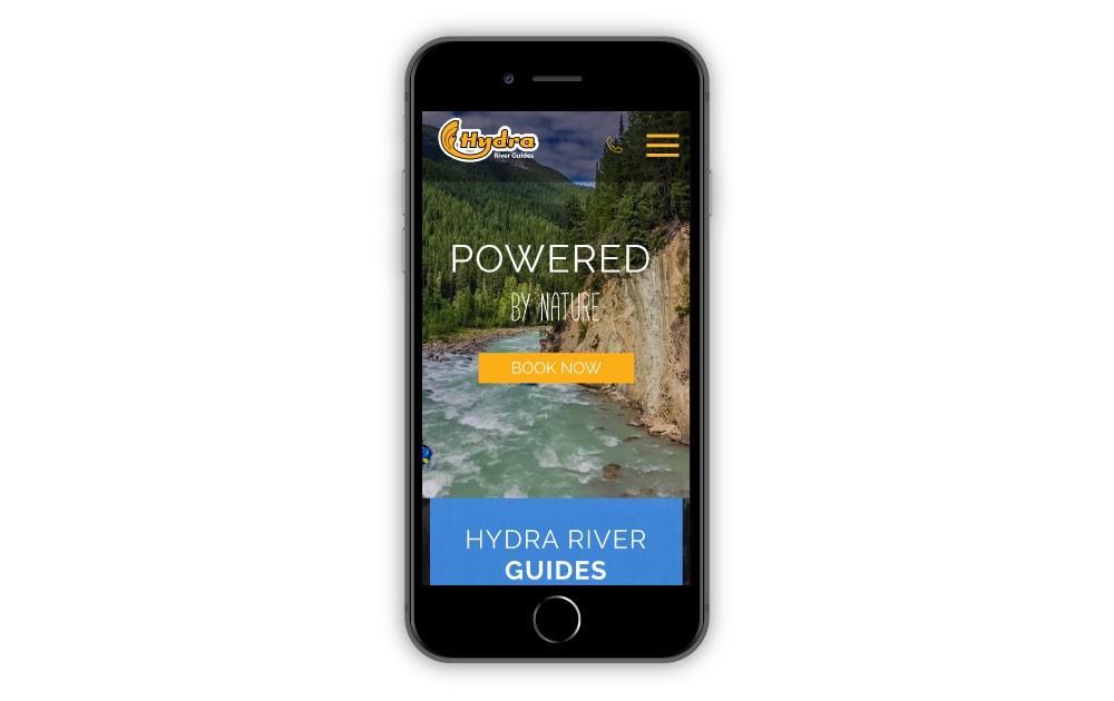 Hydra Mobile Homepage