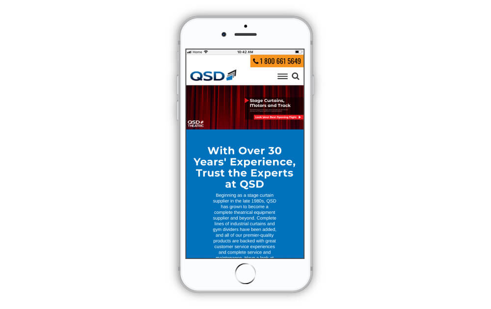 QSD Mobile Site