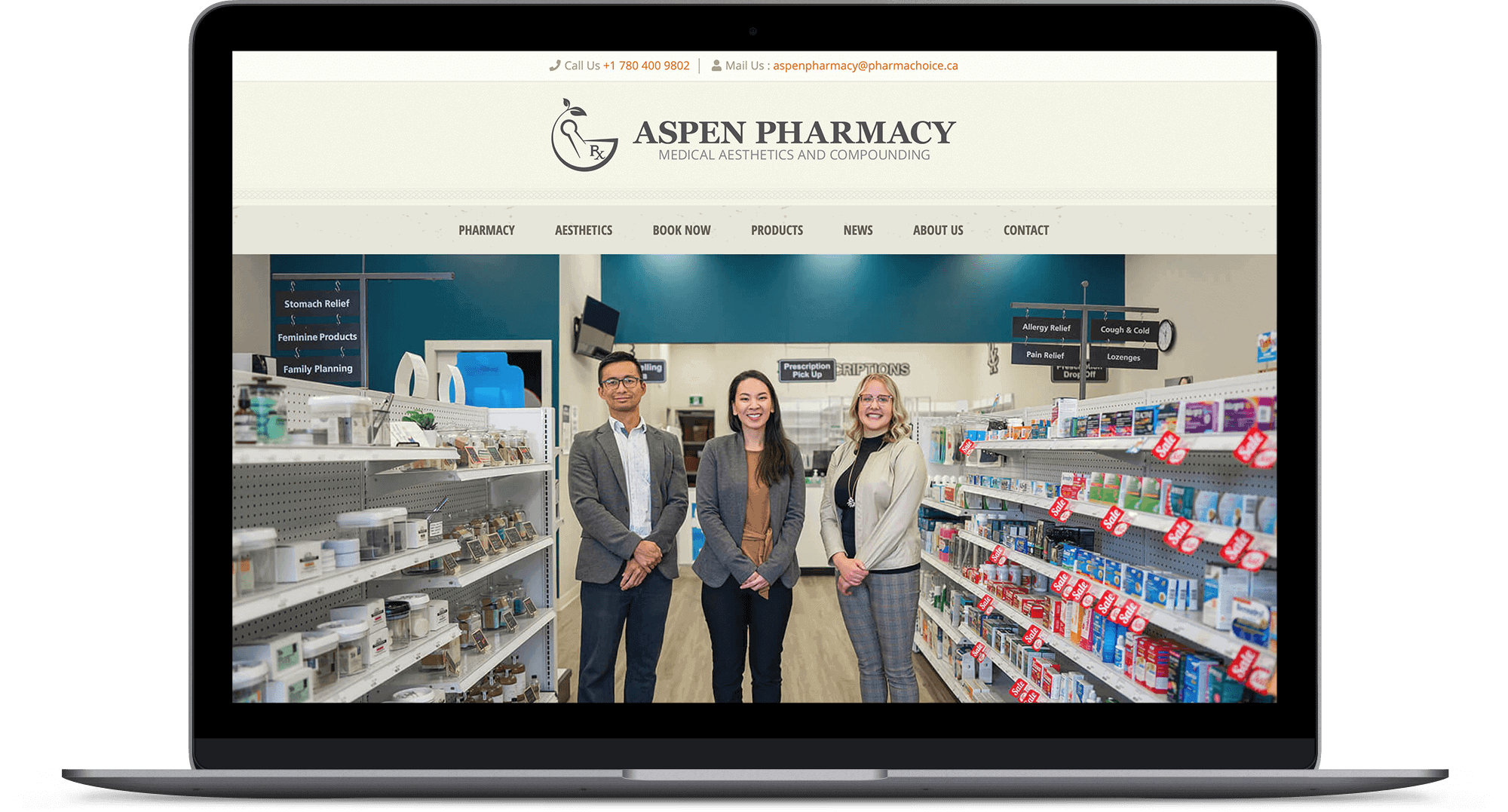 Aspen Pharmacy Homepage